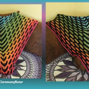 Turning Relief Shawl