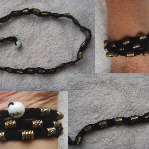 Rustic Wrap Bracelet