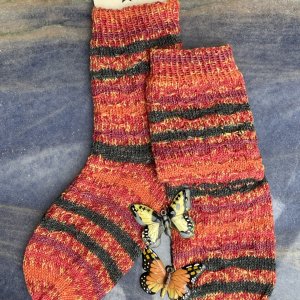 Schmetterling - Socken