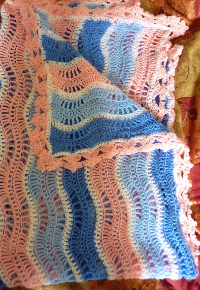 Cool Breeze Baby Afghan