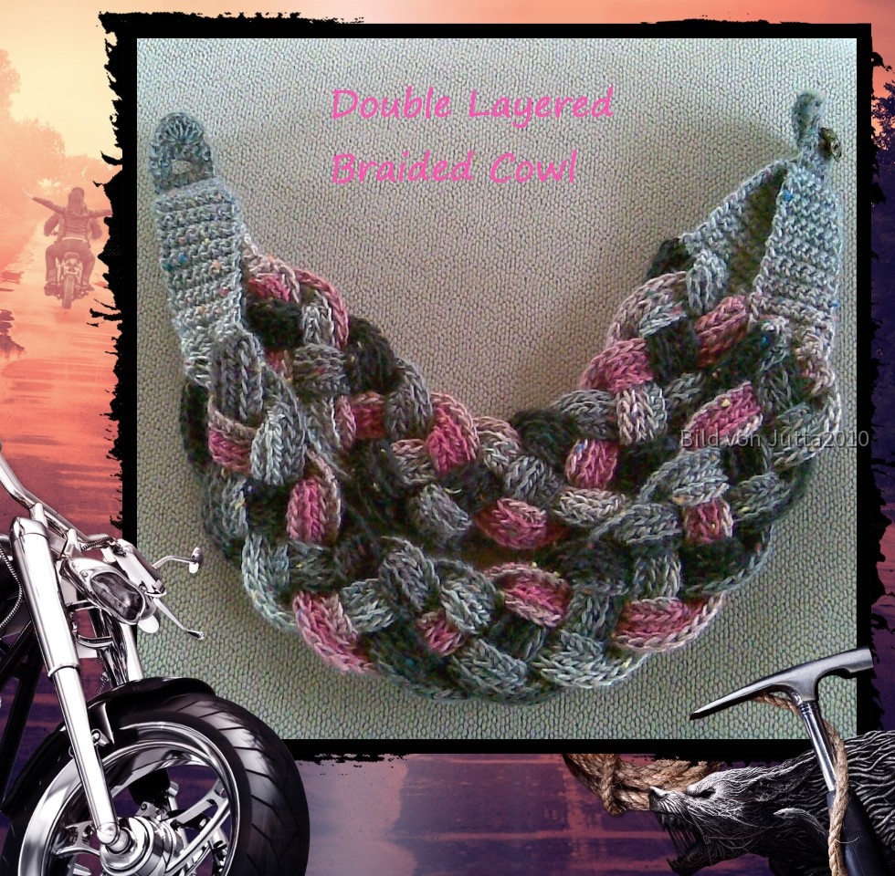 Double Layered Braided Cowl