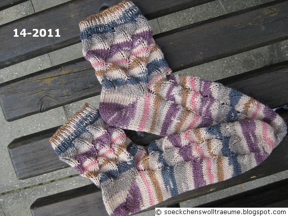 Socken 14-2011 (Secret-Shell)