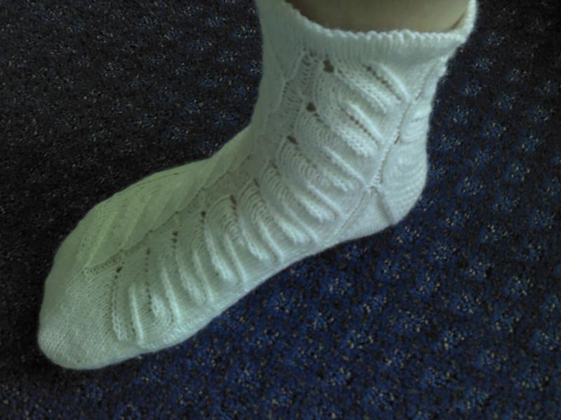 weiße Socken2