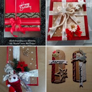 Geschenkanhänger und Geschenkverpackungen