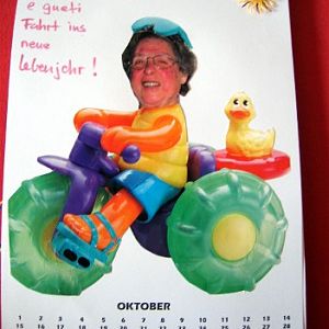 Kalenderblatt Oktober 2010