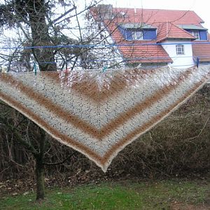 flower basket shawl