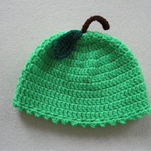 Mütze für Babys oder Rebornpuppen "Apelmützchen"