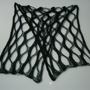 Mixed-Yarn-Web Stola