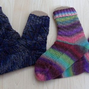 Die ersten Socken für dieses Jahr