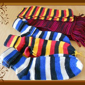 Schals und Socken fürs Obdachlosenheim!