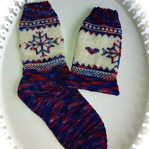 Socken "Schneeflocke"