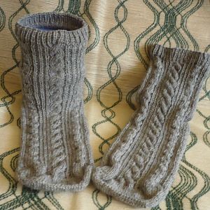 Socken mit der Rundstricknadel