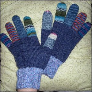Patchwork Handschuhe