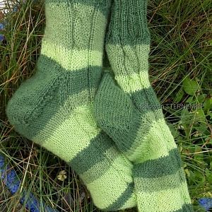 Socke die grüne