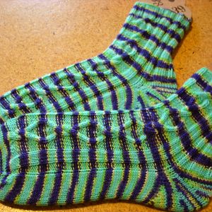 Abdrift-Socken nach Edda Foken
