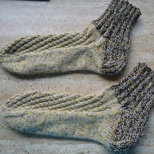 Margit`s entworfene Socken