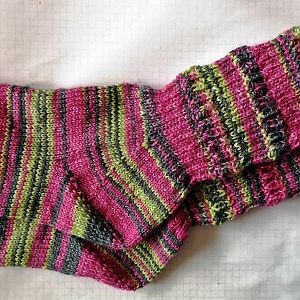 Hebemaschen -Socken