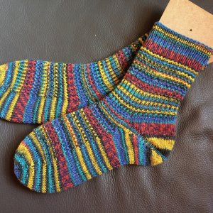 Socken Faceted Rib Socks