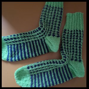 Hebemaschen Socken