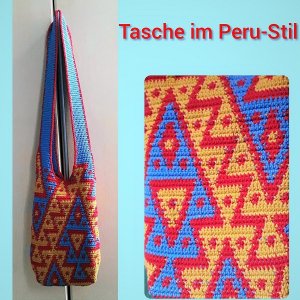 Tasche im Peru-Stil