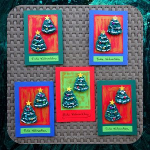Weihnachtskarten "2 Bäumchen"