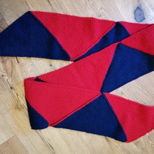 Schal aus Dreiecken
