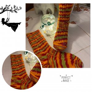 Socken „Drei“