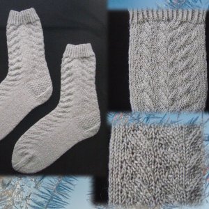 Winterliche Socken