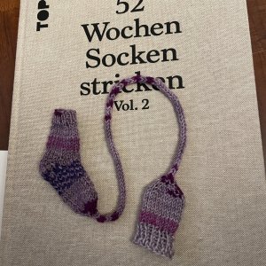 Socken-Mützen-Lesezeichen