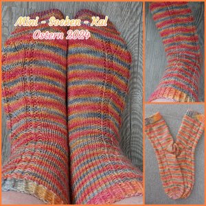 Mini -Socken - Kal Ostern 2024