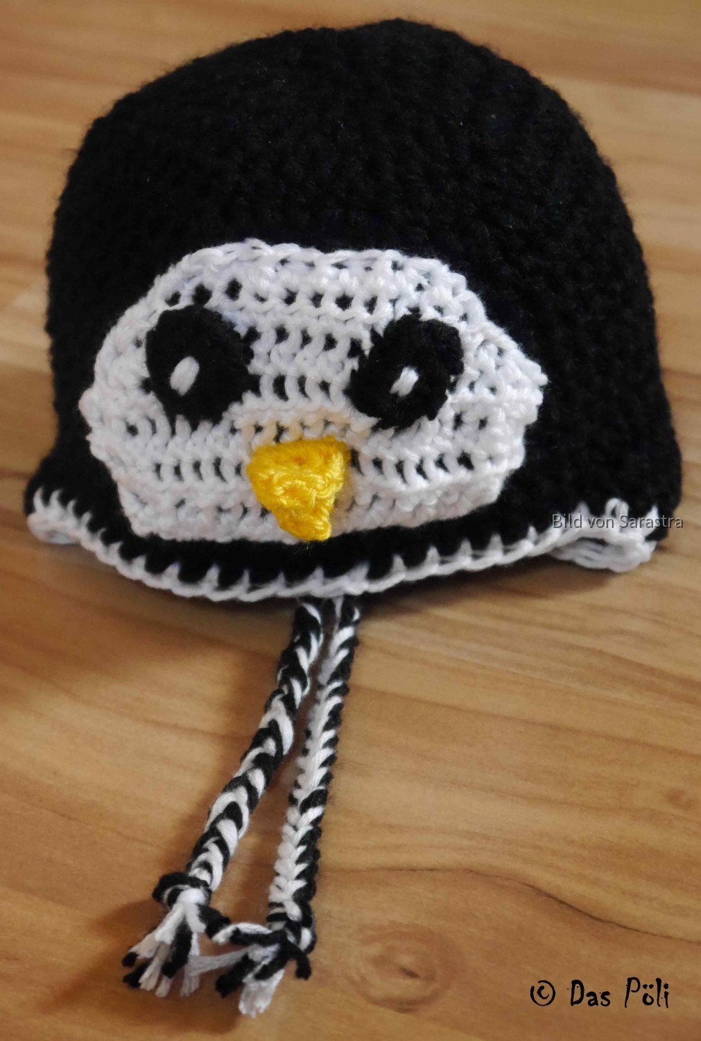 Baby-Mütze Pinguin