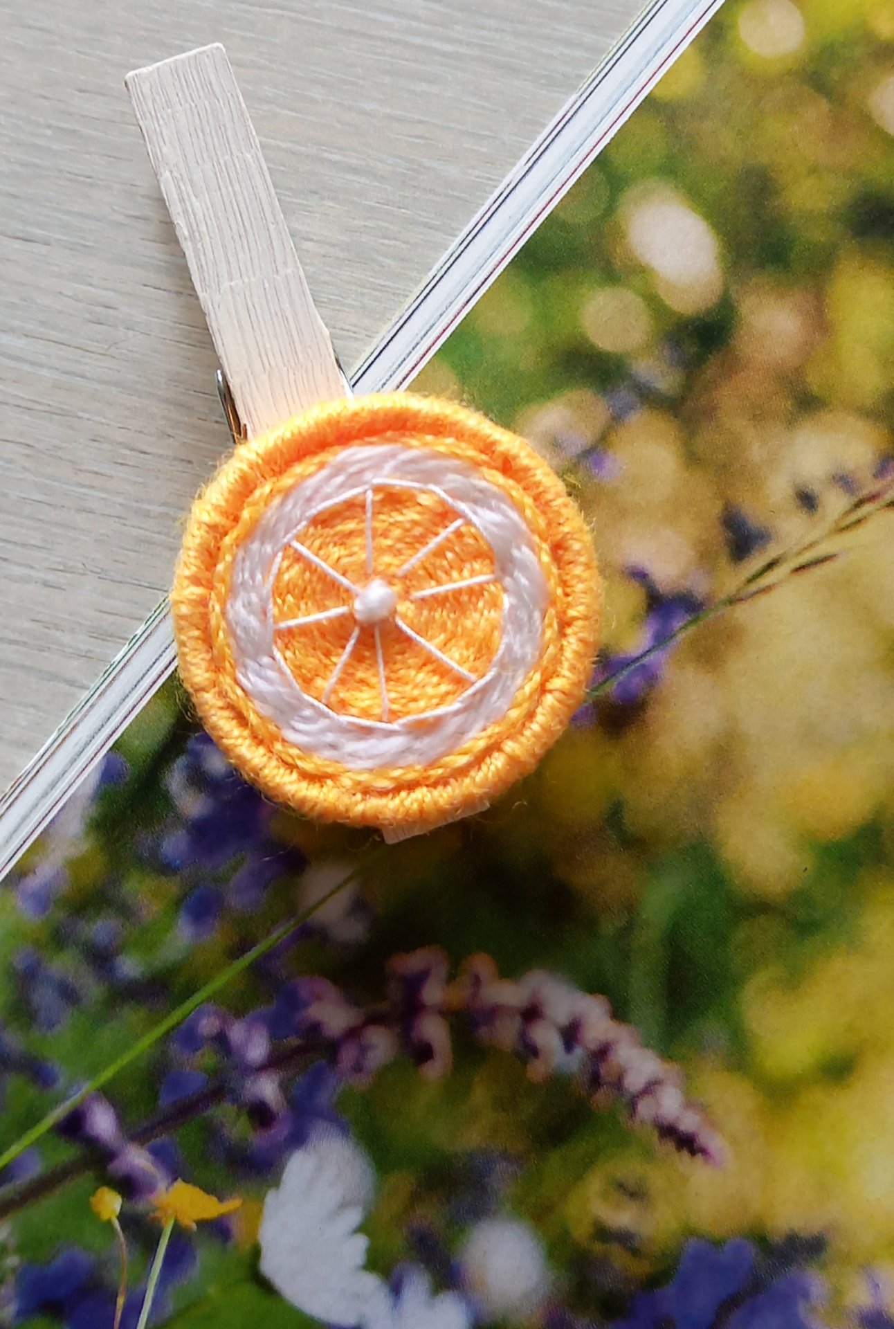 Dorset Button  - Orange
