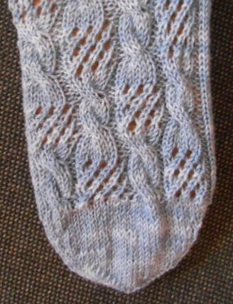 Fischernetz-Socken
