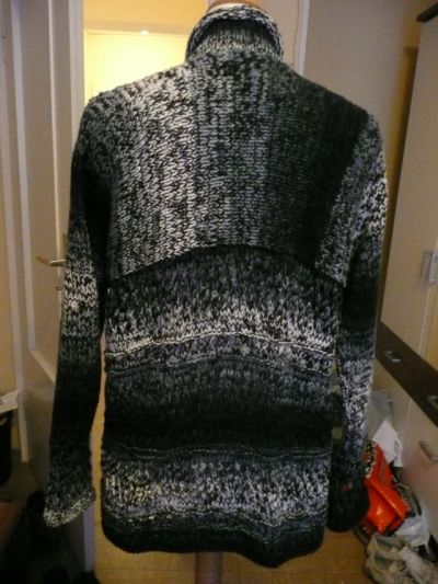 Jacke aus Batik und Cotton-Plus Rückenansicht