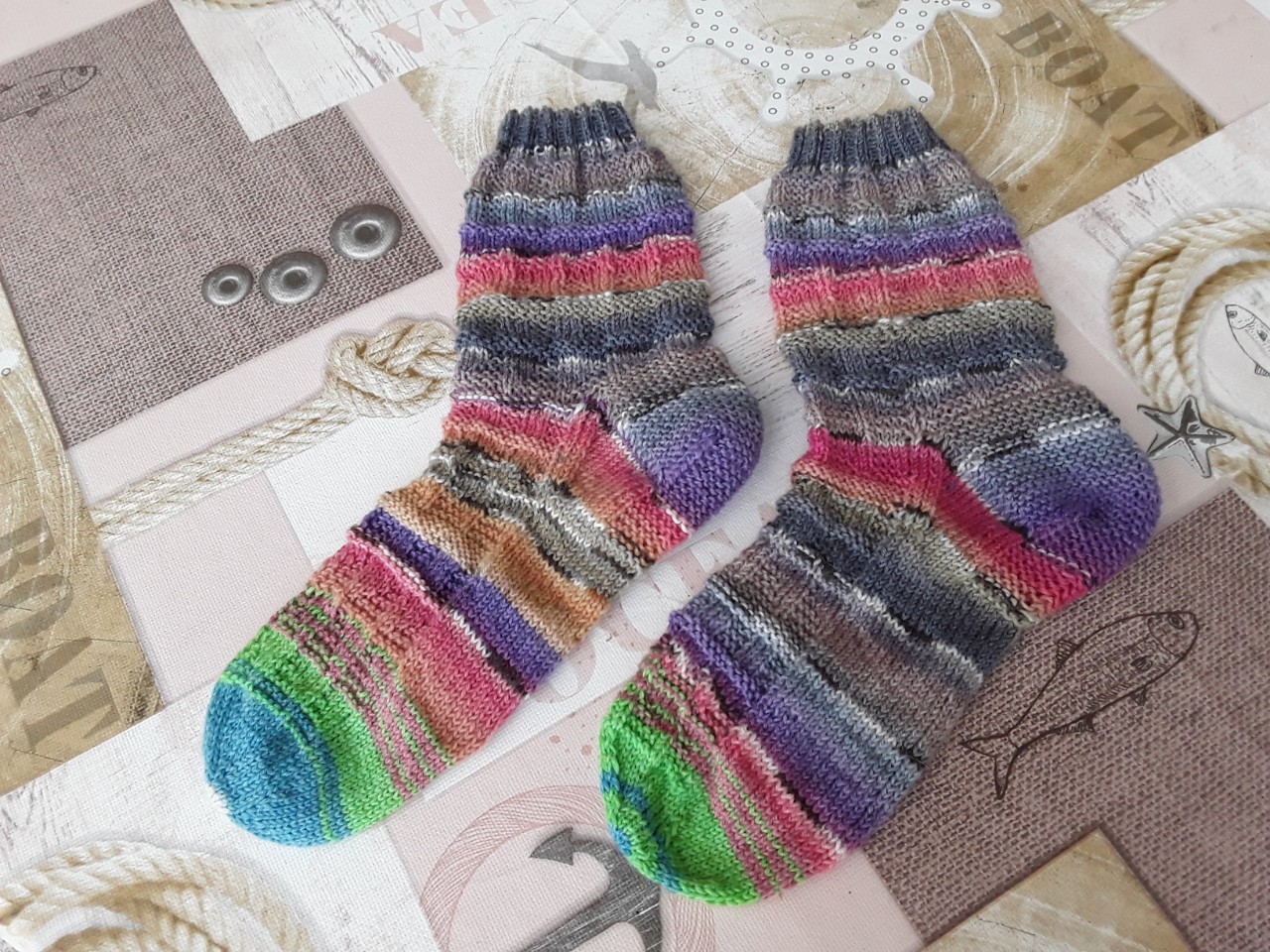 Jungfrauen Socken