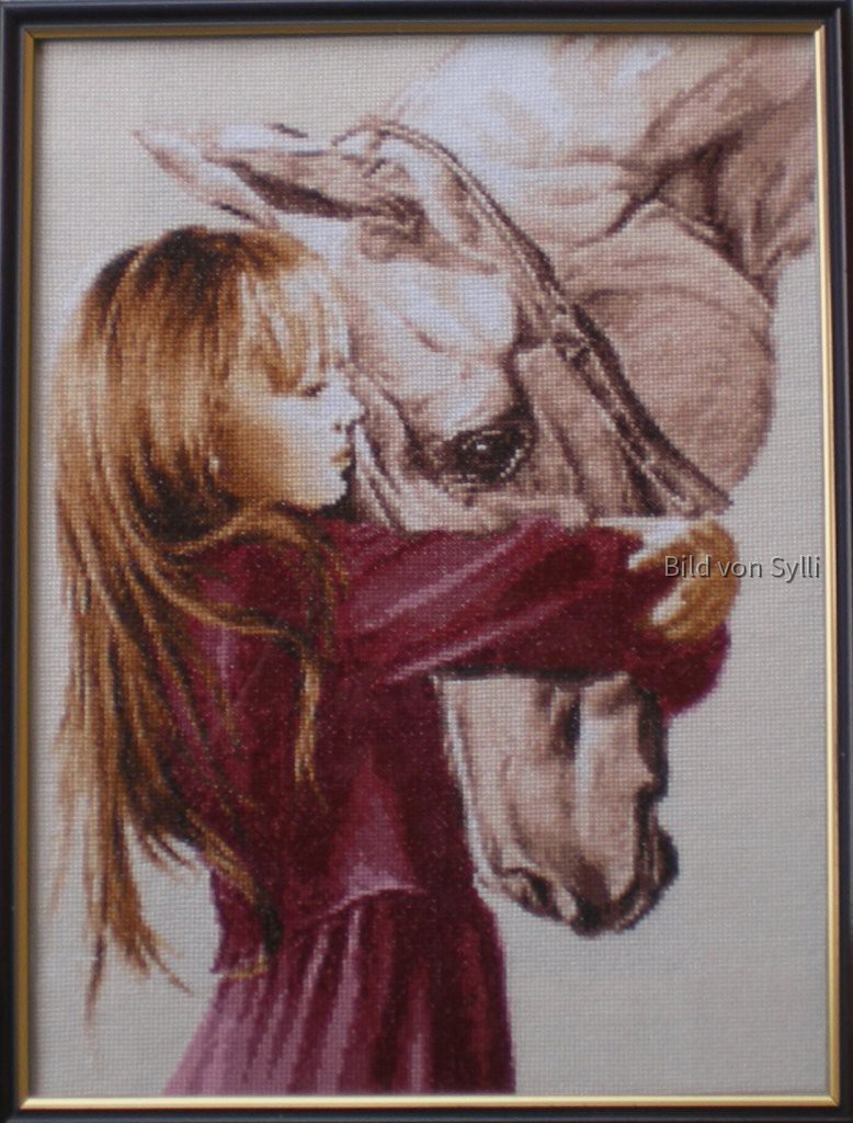 "Mädchen mit Pferd"