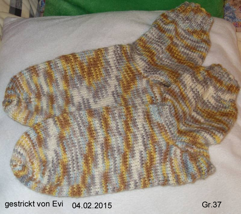 mein 3.Paar Socken in 2015