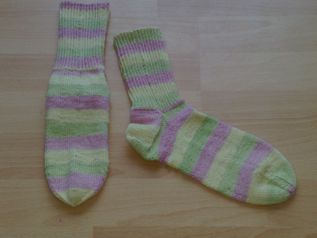 Mein erstes Paar Socken
