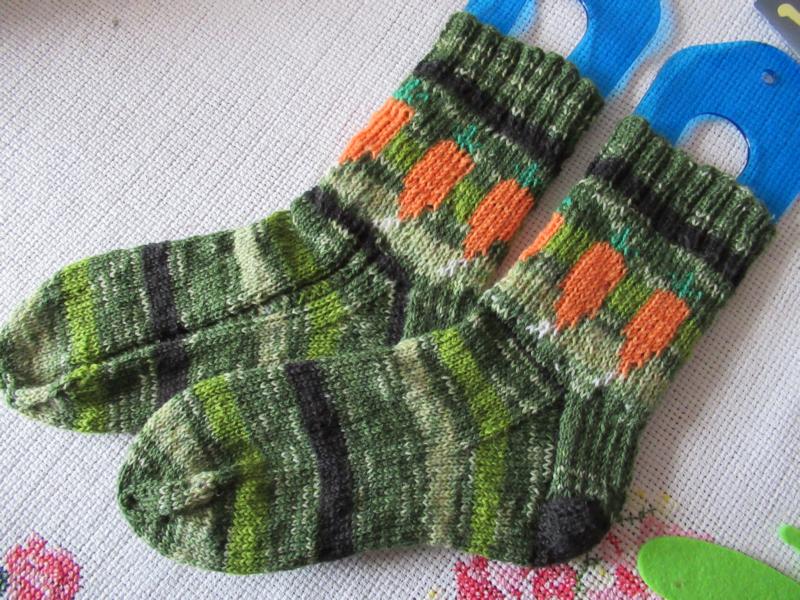 Möhren-Socken