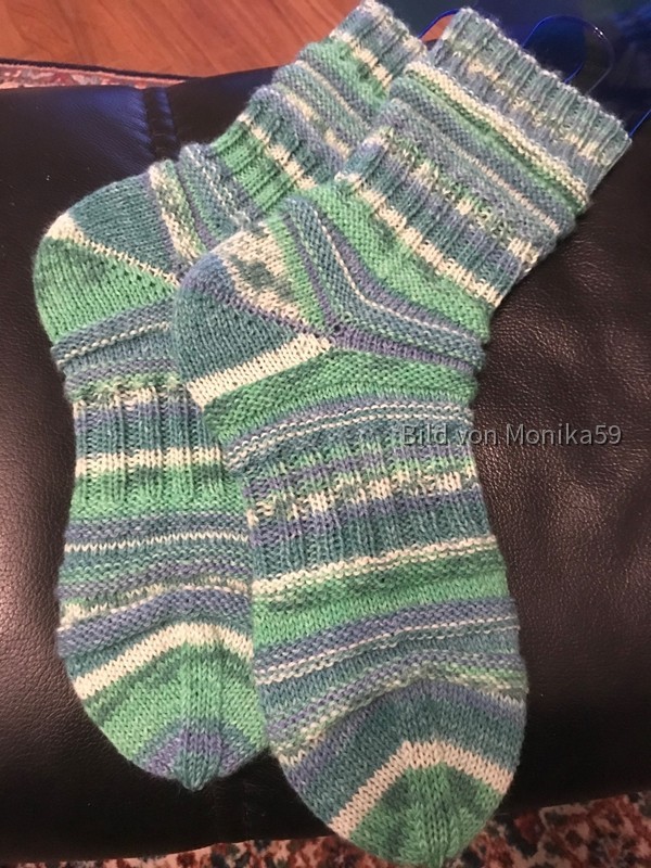 Mojo-Socken aus Opal-Abo Dezember 2017