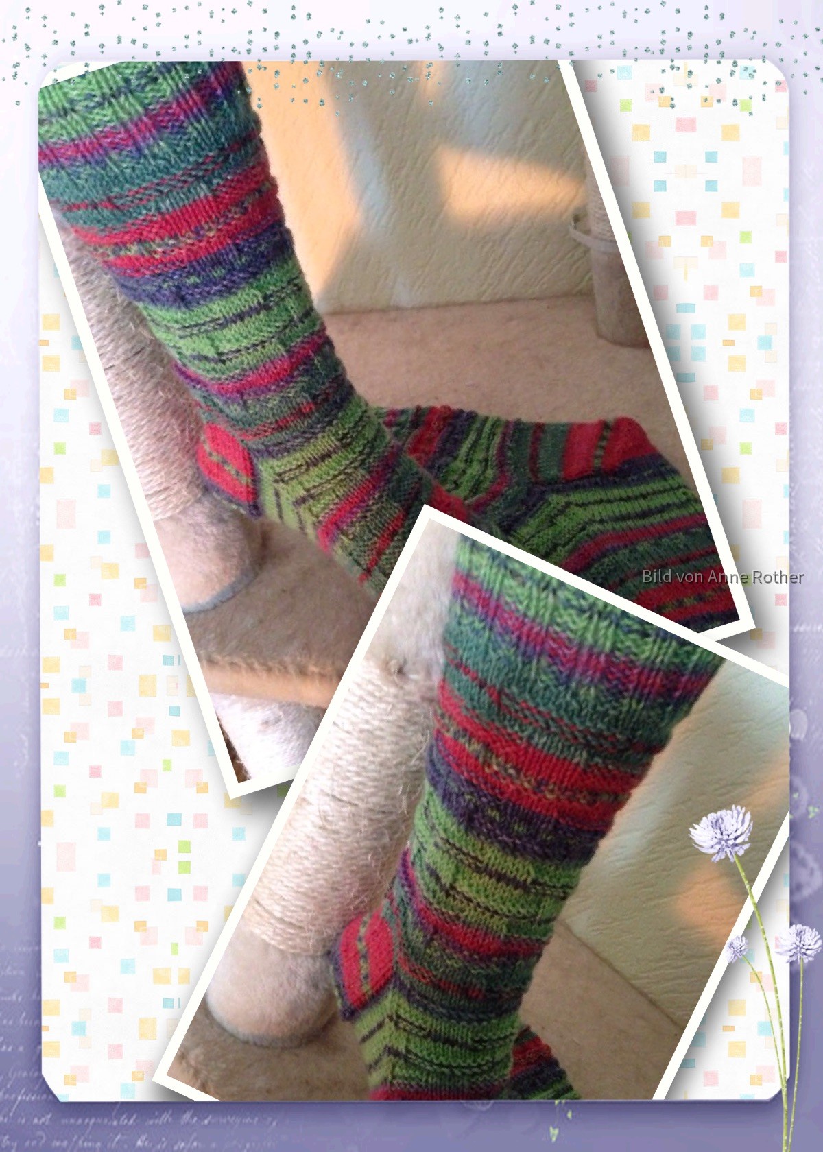 "Mokamami"-Socken fürs Töchterlein