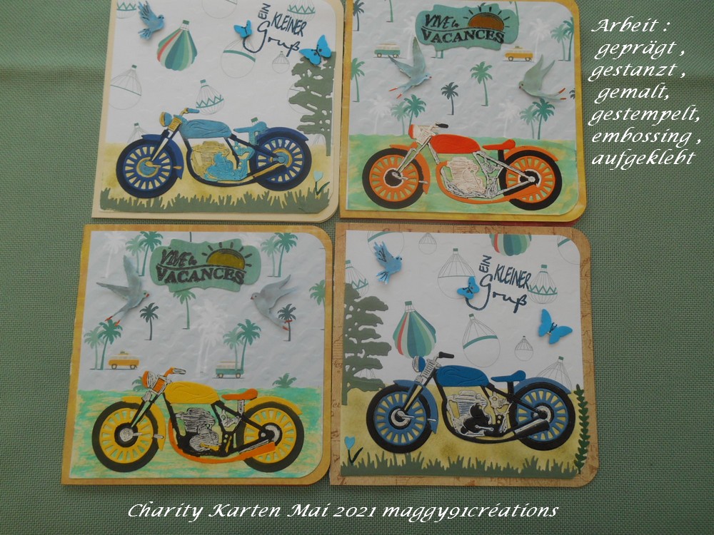 Motorrad - Charitykarten