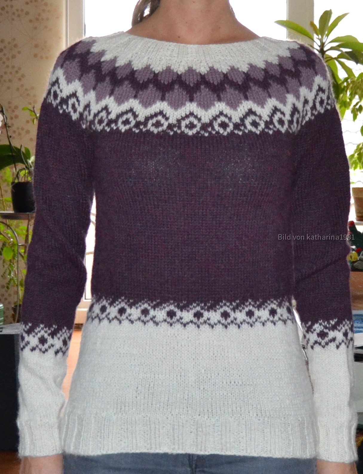 Pullover aus Alpakawolle