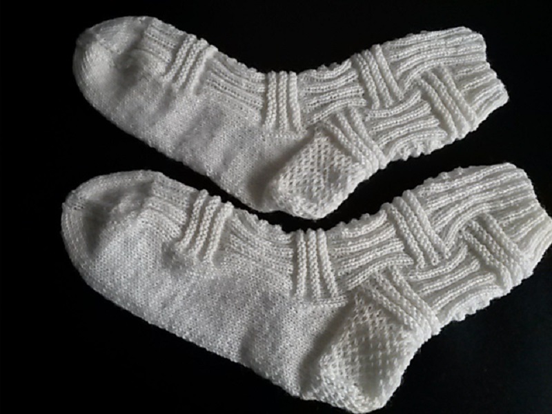 Rechts-Links-Socken