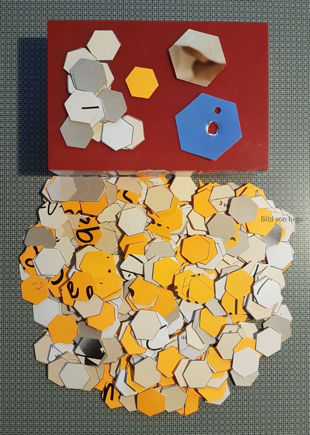 Schablonen für Hexagon