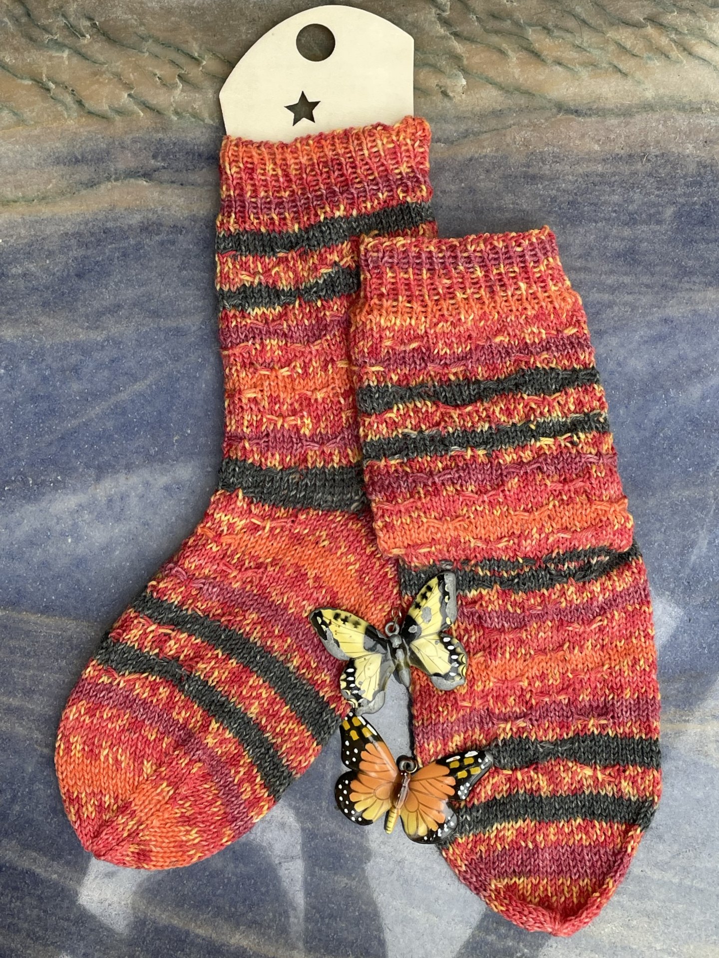 Schmetterling - Socken