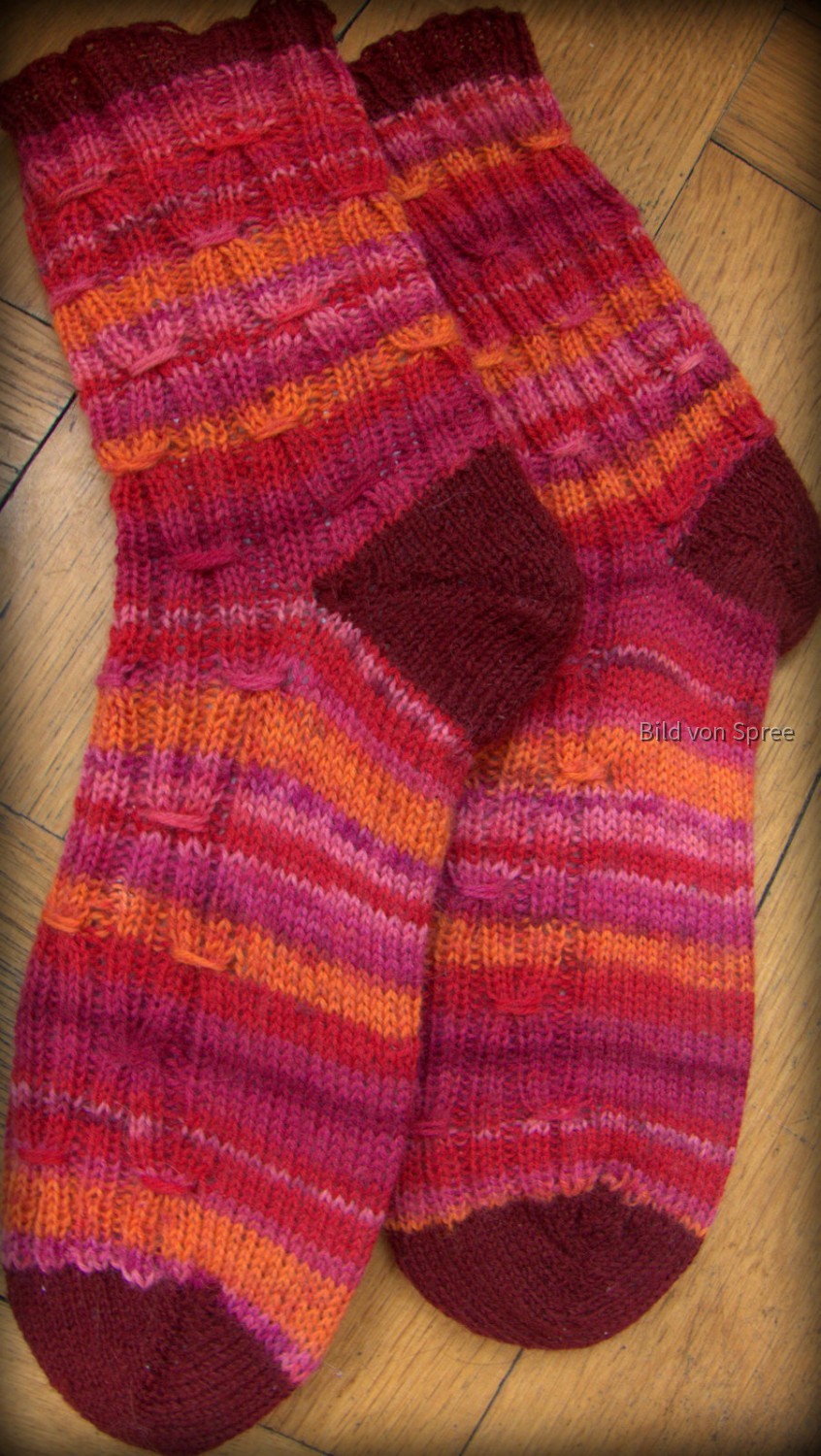 Sox No. 2 - Flammende Socken