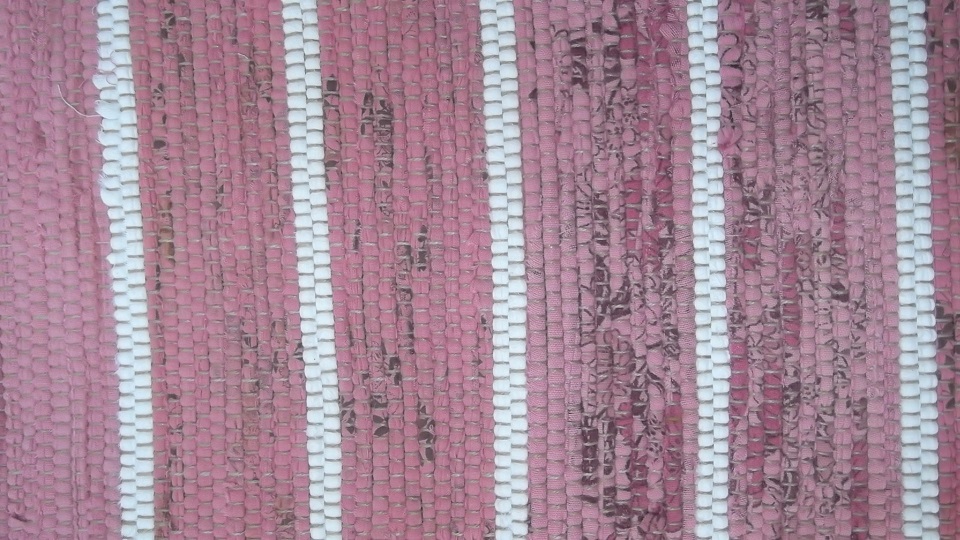 Teppich 90x165 altrosa Detail