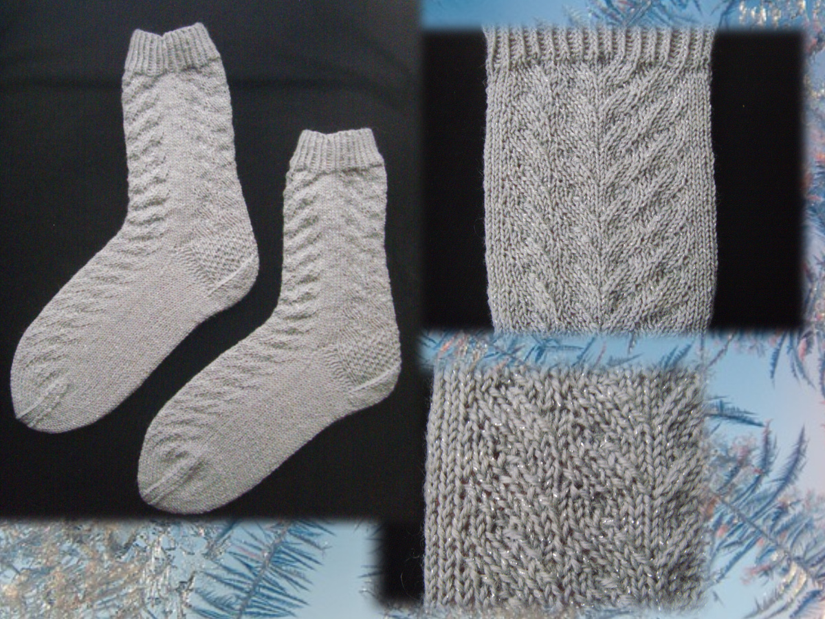Winterliche Socken