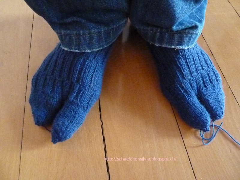 Zehenschlappen Socken
